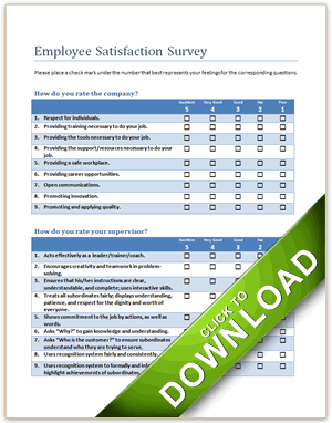 Employee Satisfaction Survey